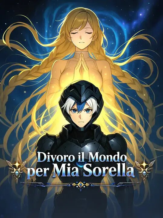 Copertina ufficiale di Divoro il Mondo per Mia Sorella
