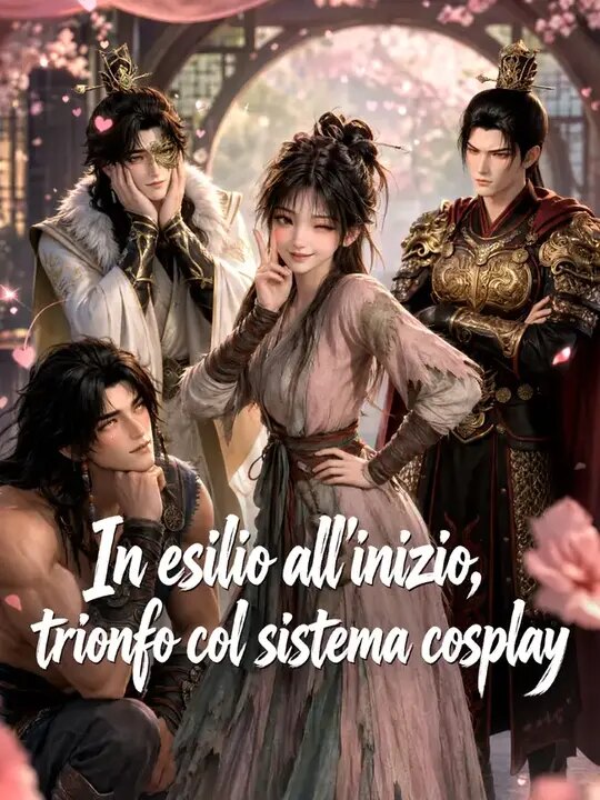 Copertina ufficiale di In esilio all'inizio, trionfo col sistema cosplay