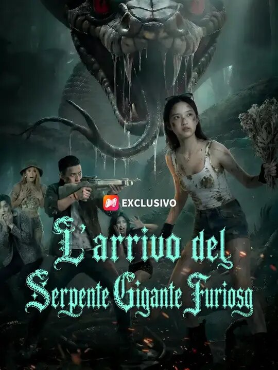 Copertina ufficiale di L’arrivo del Serpente Gigante Furioso