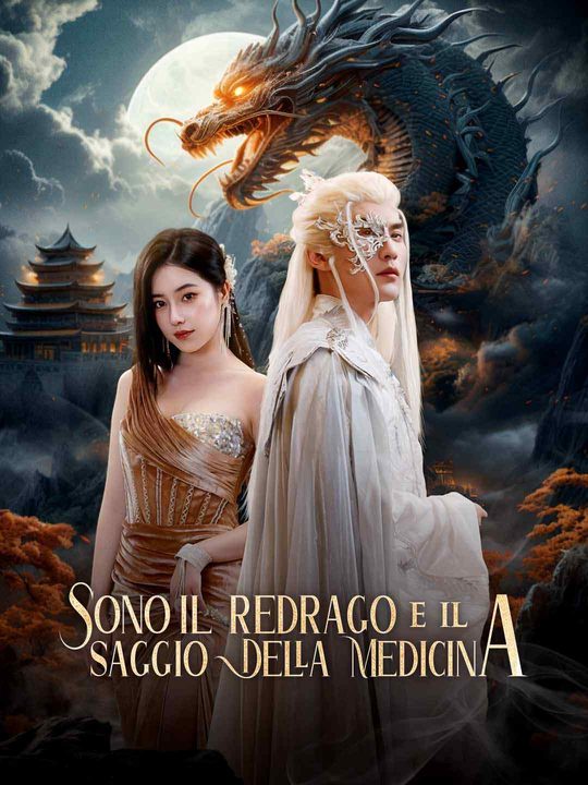 Copertina ufficiale di Sono il re drago e il saggio della medicina