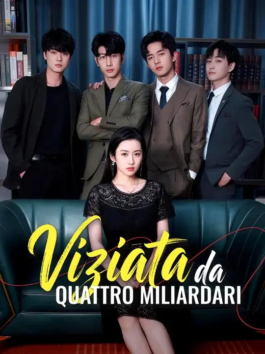 Copertina ufficiale di Viziata da Quattro Miliardari